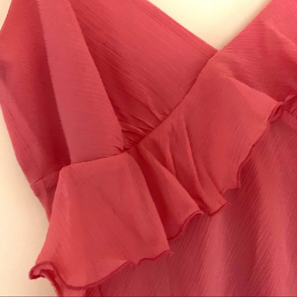 Banana Republic soft pink silk dress - Picture 2 of 6